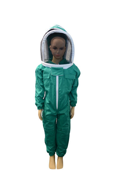 Child's Suit with Folding Hood