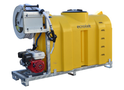 Ecrotek 550L Tank with Hose Reel - Dispenser