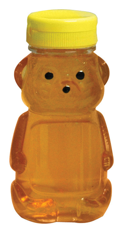 Honey Bear 8oz Pet Jar & Lid (226gm)