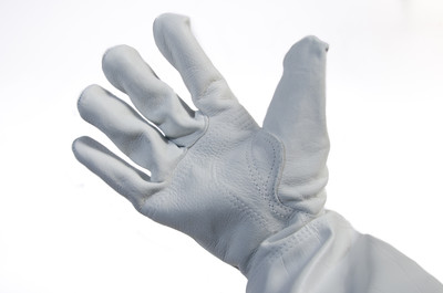 Leather Double Palm Vented Gloves